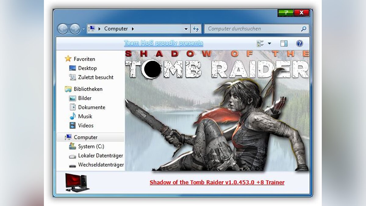 Shadow of the Tomb Raider — Трейнер (+8) [1.0.449.0 - 1.0.453.0] 