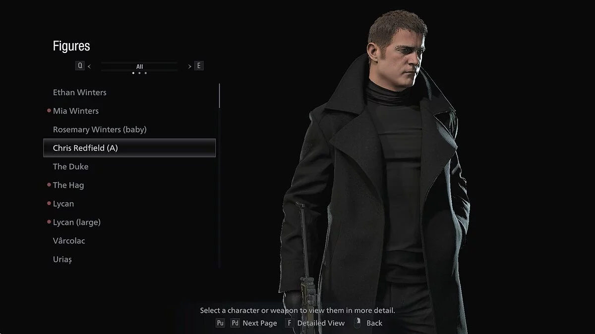 Resident Evil Village — Молодой Крис Редфилд (без бороды)