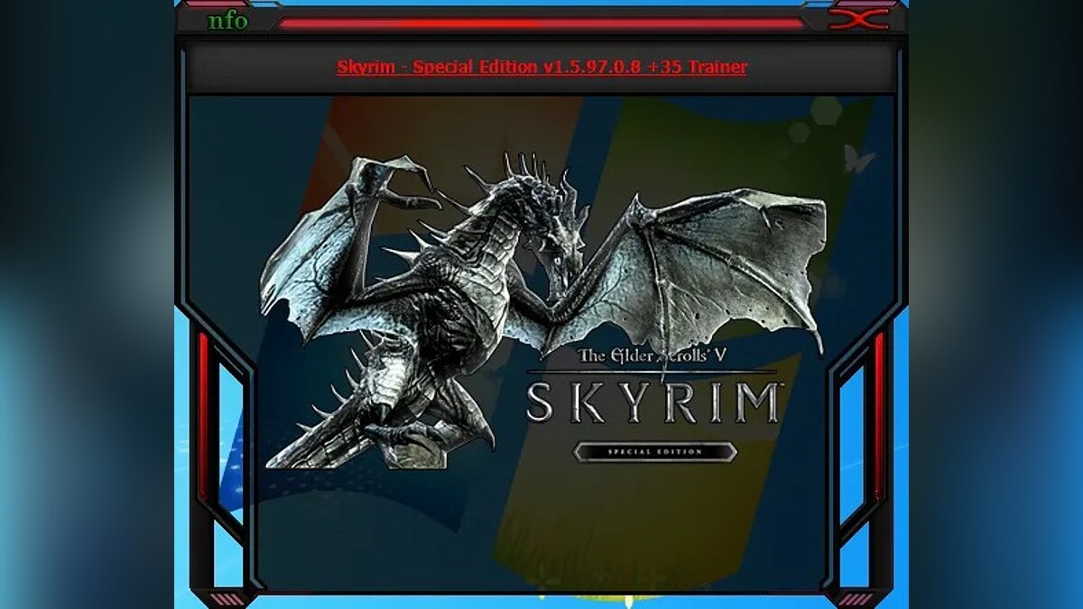 Elder Scrolls 5: Skyrim Special Edition — Трейнер (+35) [1.5.97.0.8 - 1.6.323.0.8]