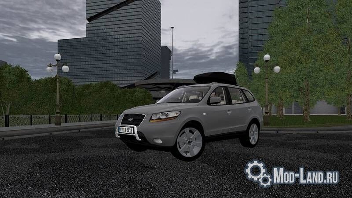 City Car Driving — Hyundai Santa Fe