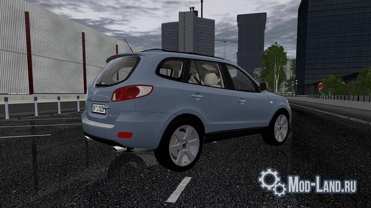 City Car Driving — Hyundai Santa Fe
