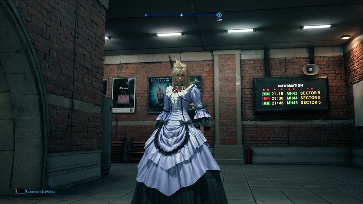 Final Fantasy VII Remake — Великолепное платье для Клода