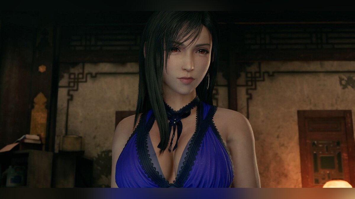 Final Fantasy VII Remake — Пурпурное платье Тифы