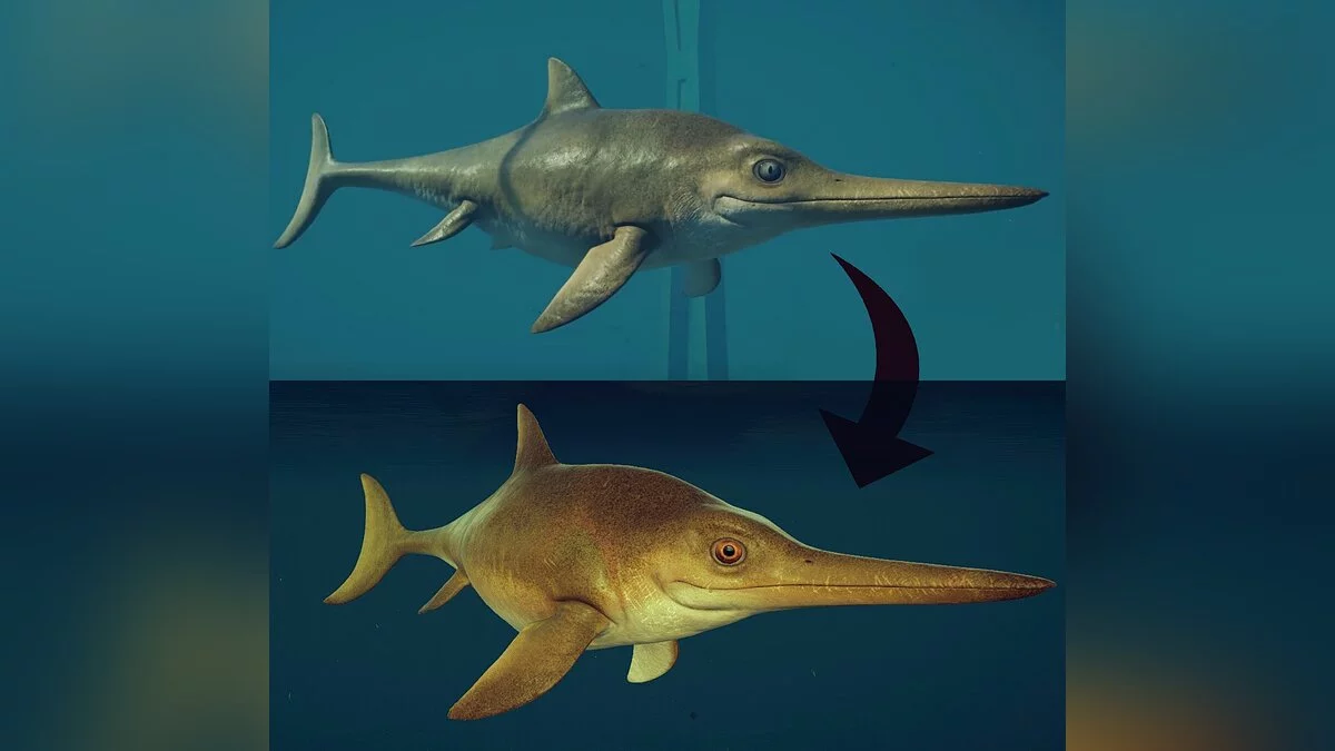 Jurassic World Evolution 2 — Рыбьи глаза ихтиозавра
