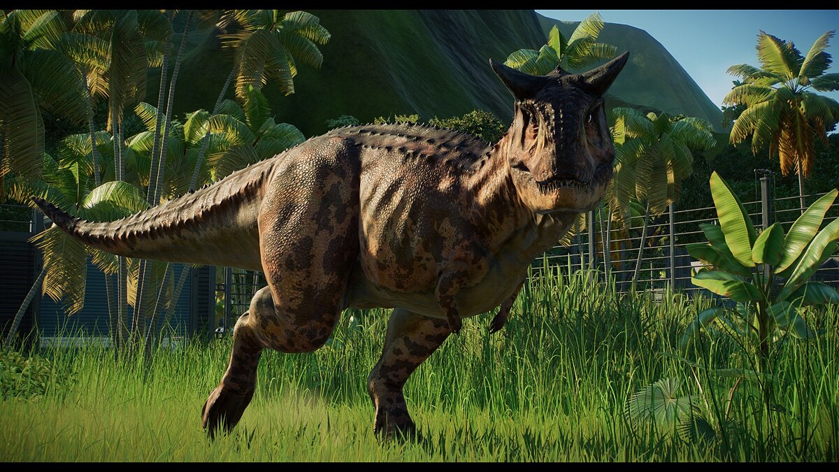 Jurassic World Evolution 2 — Улучшенный карнотавр