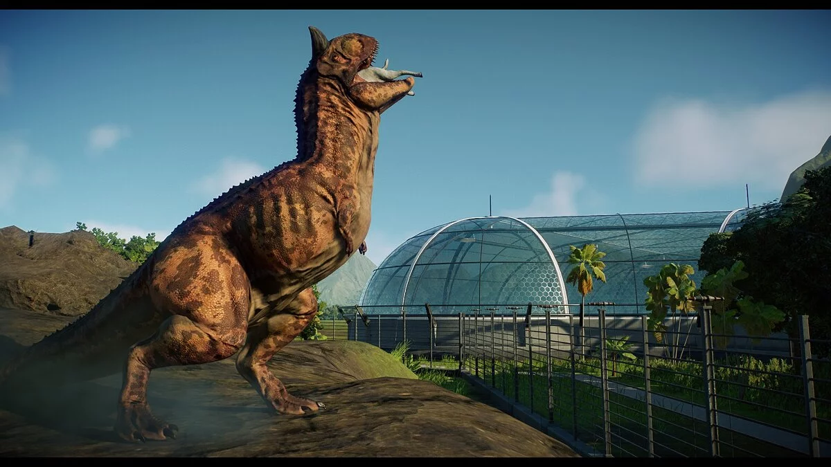 Jurassic World Evolution 2 — Улучшенный карнотавр