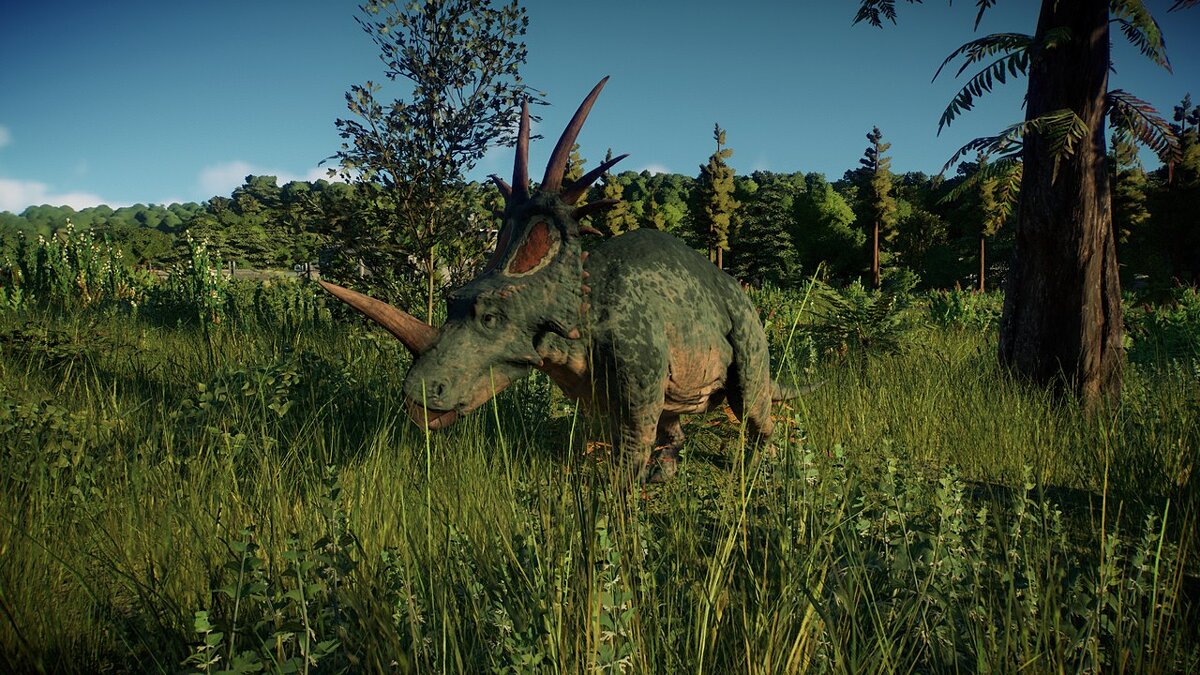 Jurassic World Evolution 2 — Более точный стиракозавр
