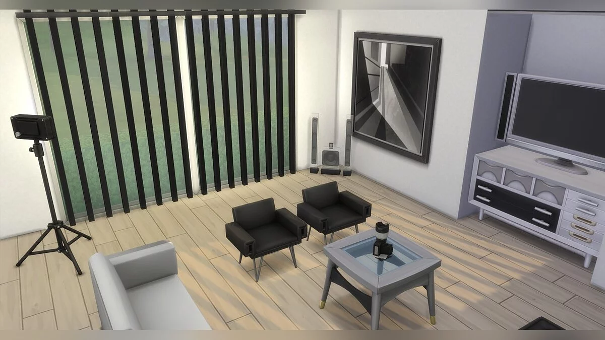 The Sims 4 — Квартира Патрика Бейтмана