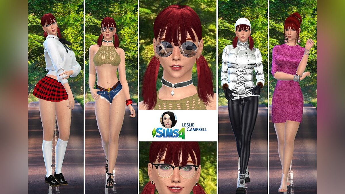 The Sims 4 — Лесли Кэмпбелл