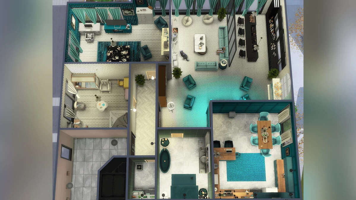 The Sims 4 — Квартира в Сан-Мишуно