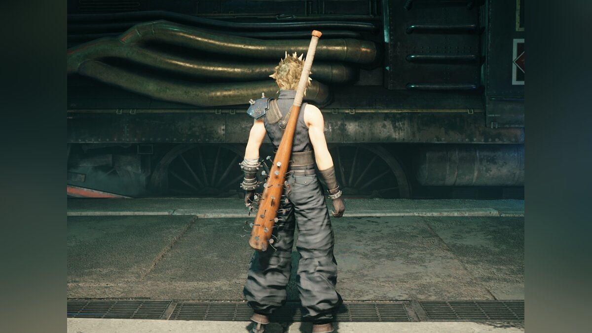 Final Fantasy VII Remake — Бита с гвоздями