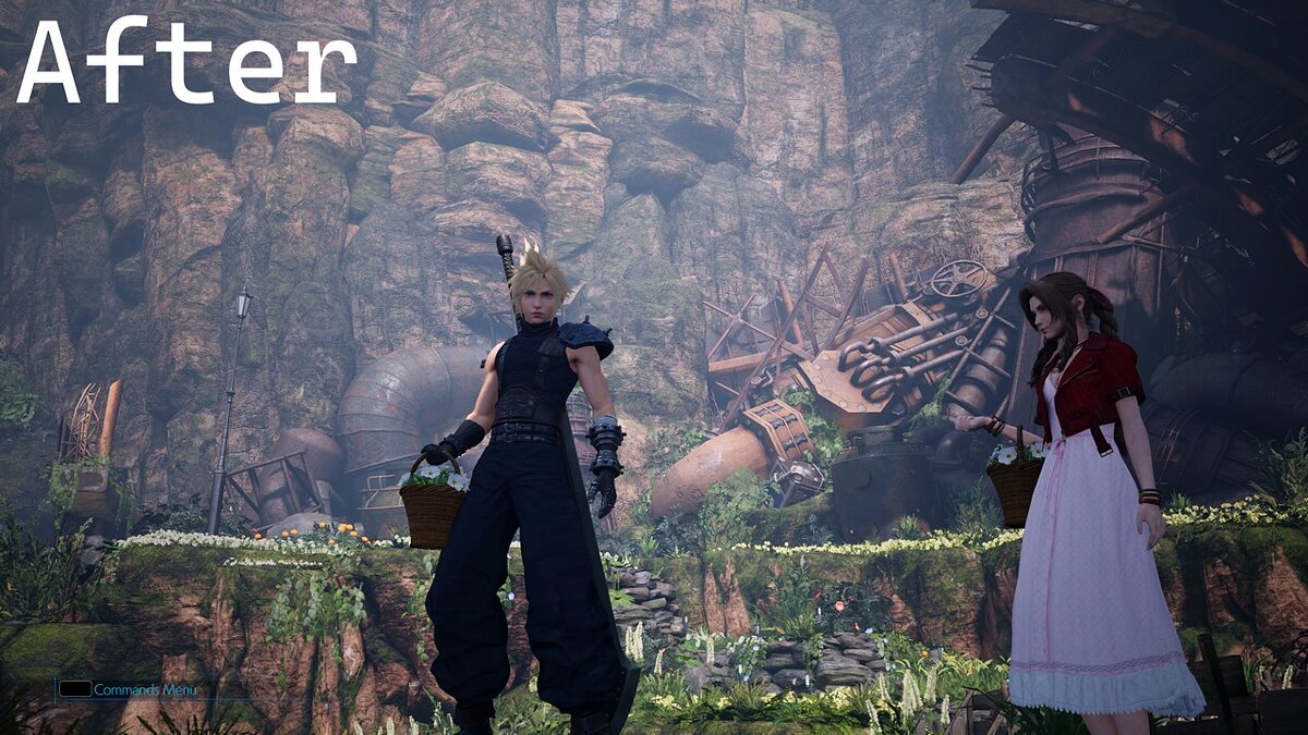 Final Fantasy VII Remake — Яркая и четкая графика