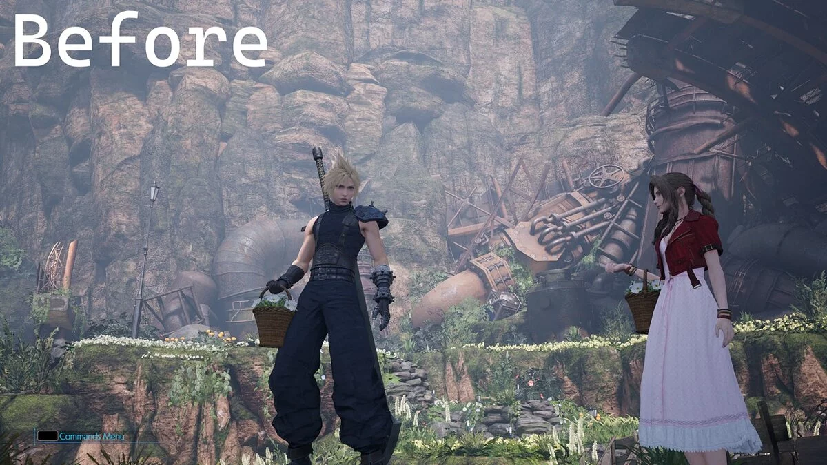 Final Fantasy VII Remake — Яркая и четкая графика