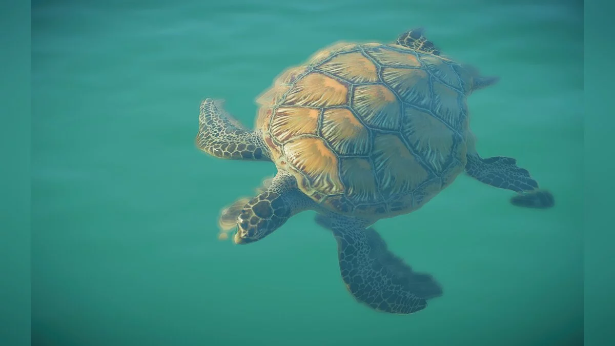 Jurassic World Evolution 2 — Зеленая морская черепаха - замена плезиозавра