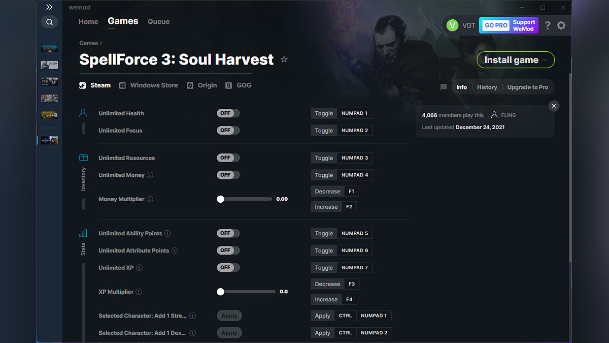 SpellForce 3: Soul Harvest — Трейнер (+15) от 24.12.2021 [WeMod]