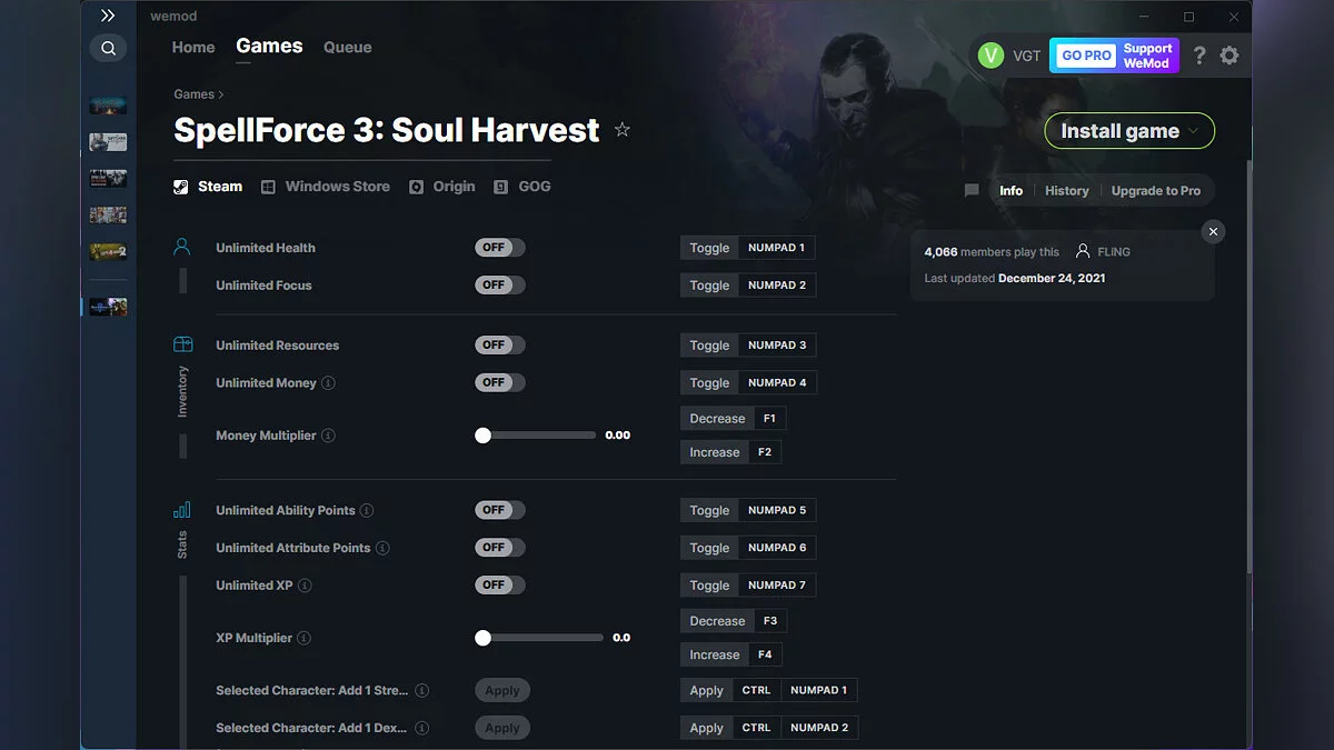 SpellForce 3: Soul Harvest — Трейнер (+15) от 24.12.2021 [WeMod]