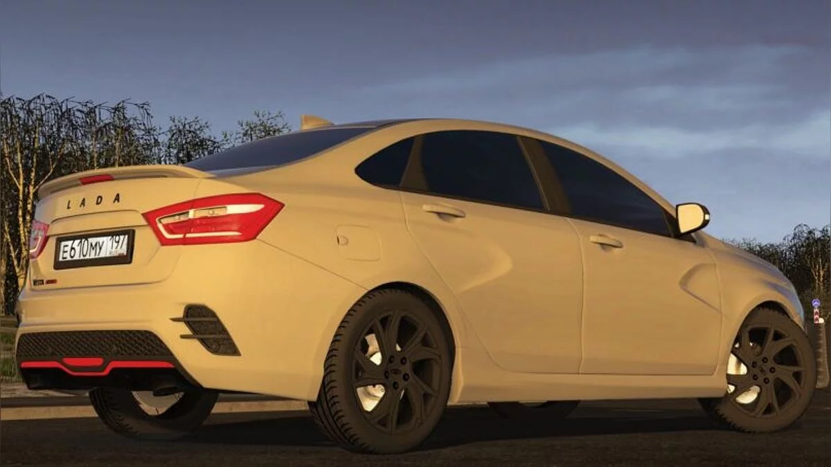 City Car Driving — Lada Vesta Sport 1.8