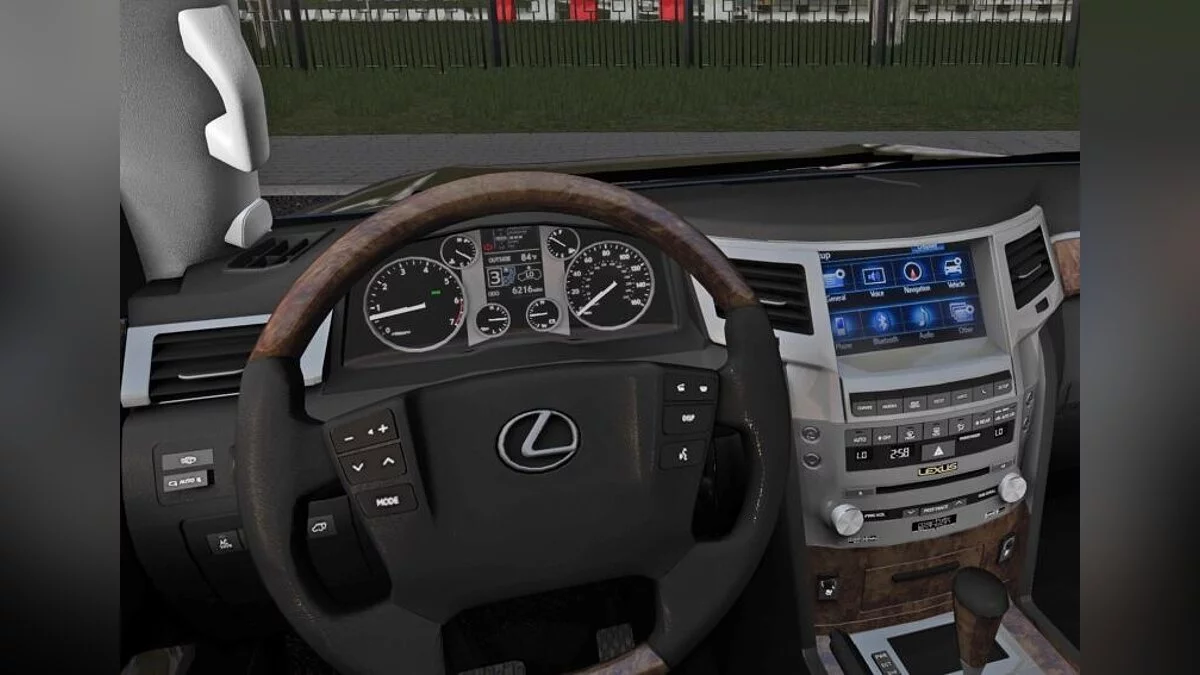 City Car Driving — LEXUS LX570 5.7