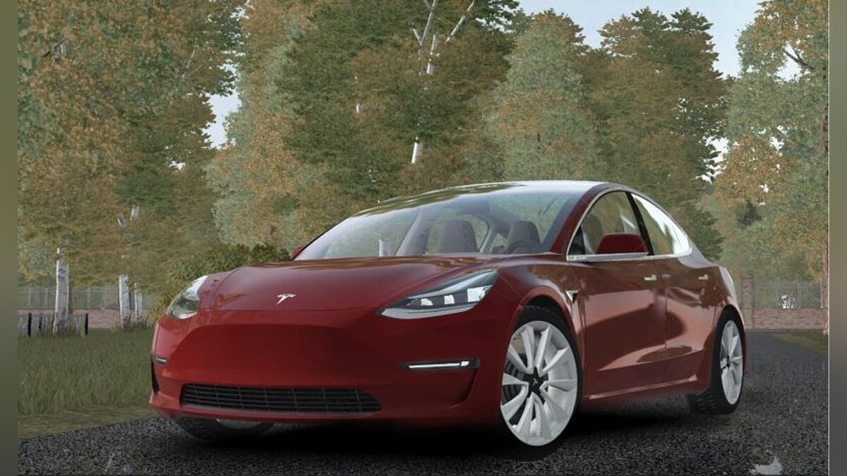 City Car Driving — 2018 Tesla Model 3