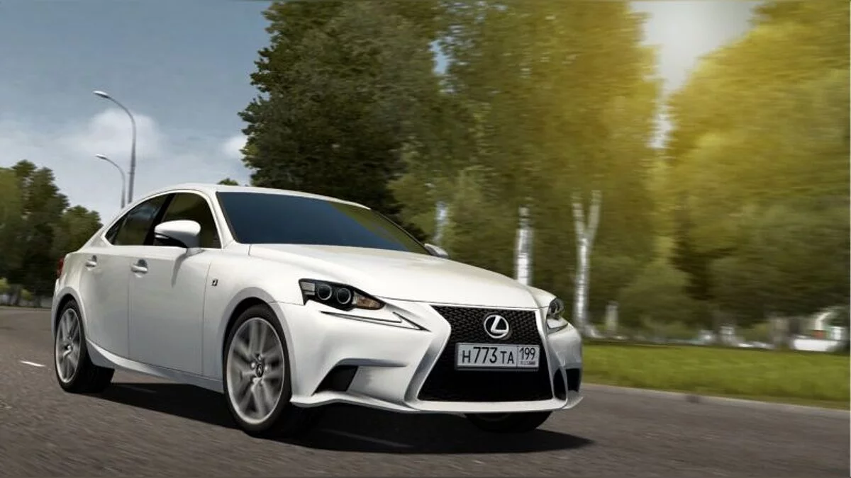 City Car Driving — 2014 Lexus IS350 F-Sport