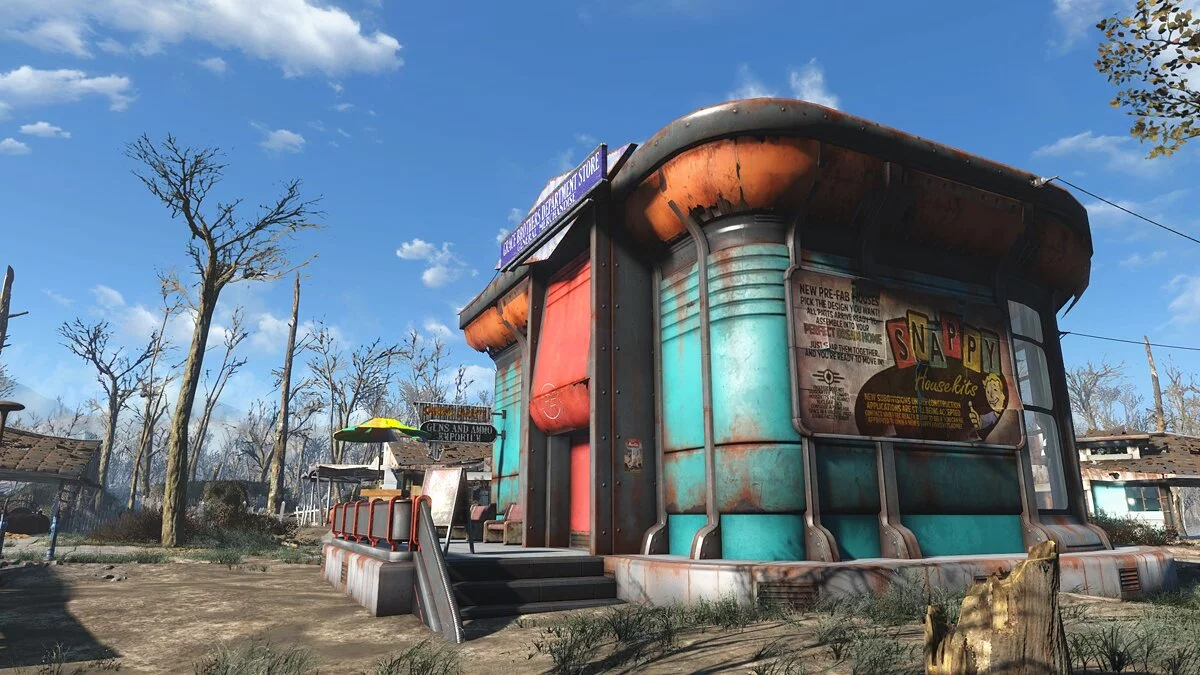 Fallout 4: Game of the Year Edition — Создание быстрых домиков