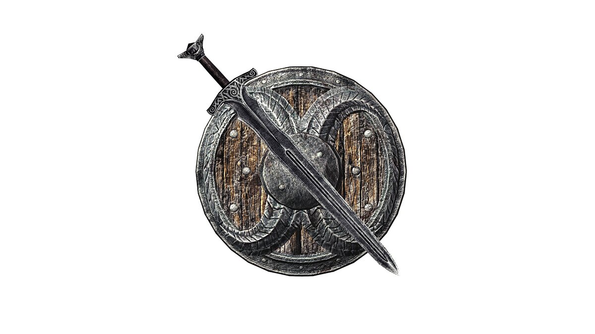 Blade and Sorcery — Стальной меч и железный щит из «Скайрима»