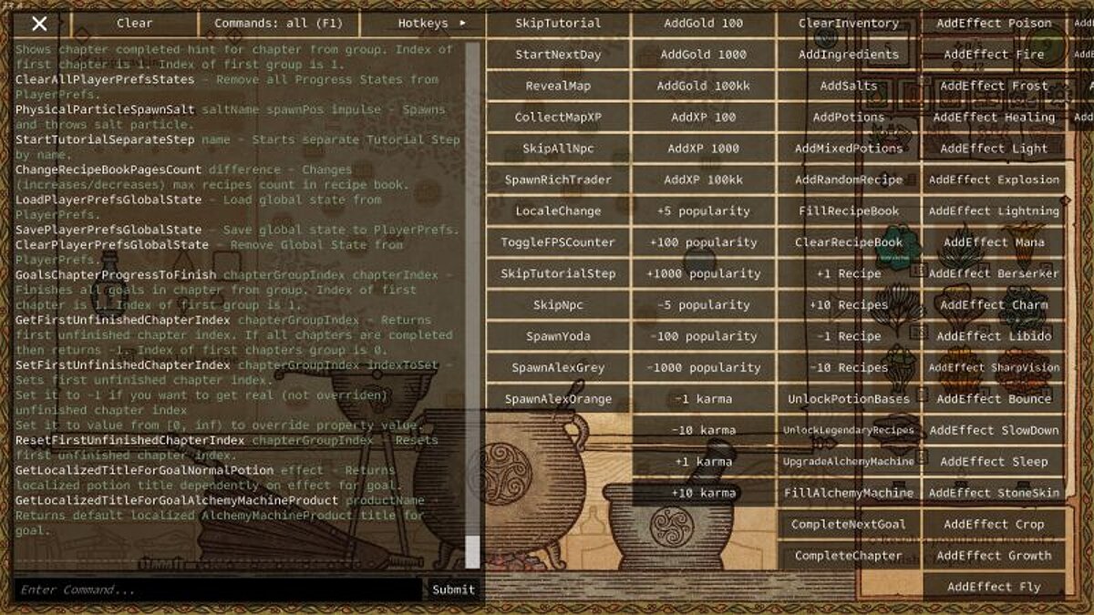 Potion Craft: Alchemist Simulator — Таблица для Cheat Engine [0.4.6]