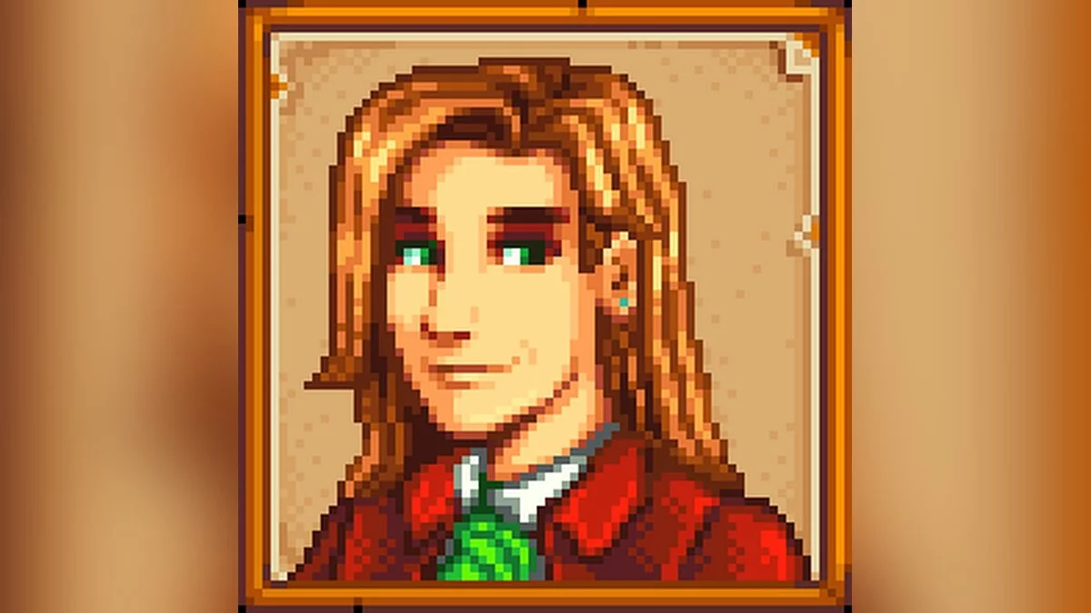 Stardew Valley — Старый портрет Эллиота