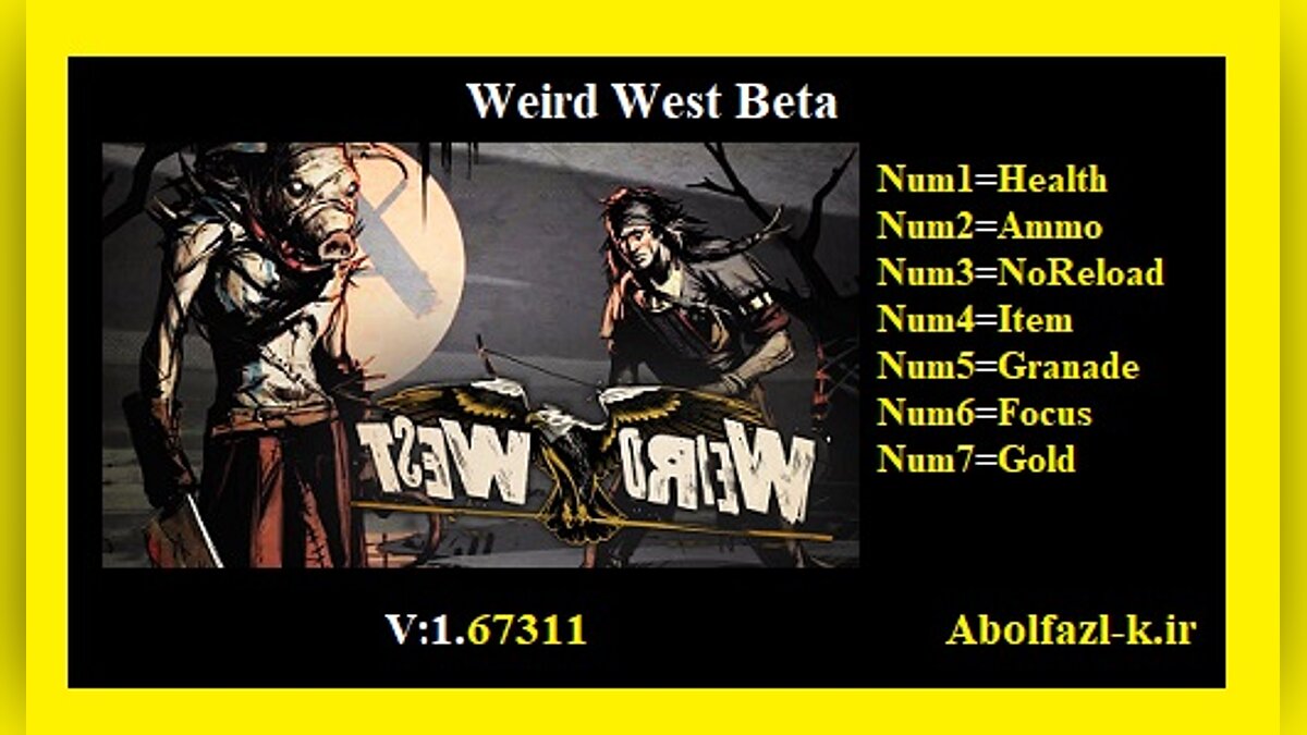Weird West — Трейнер (+7) [1.63711/beta]