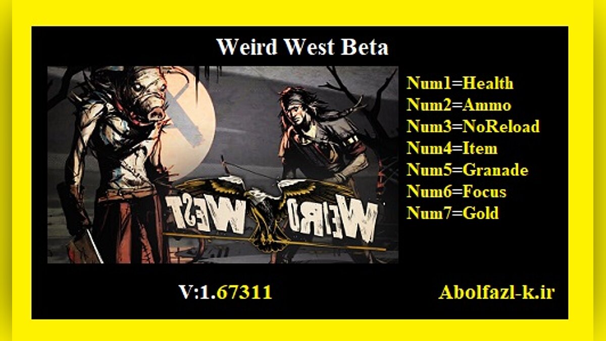 West training. Weird West v 1.75037 трейнер.