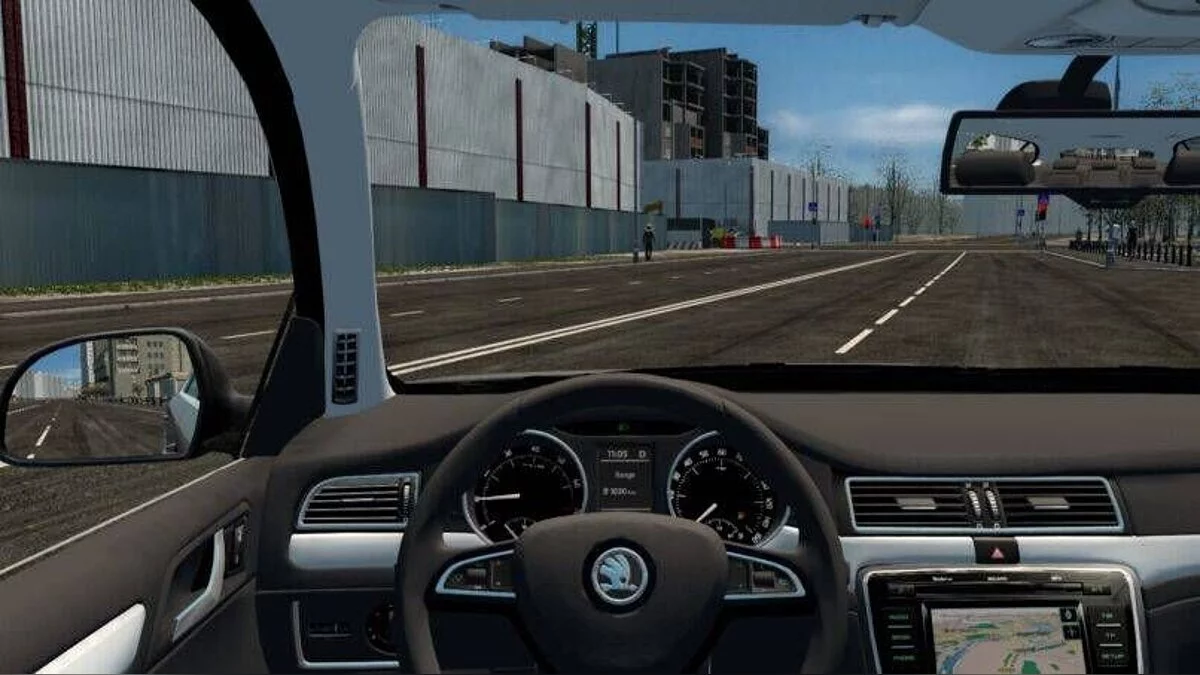 City Car Driving — Skoda Superb