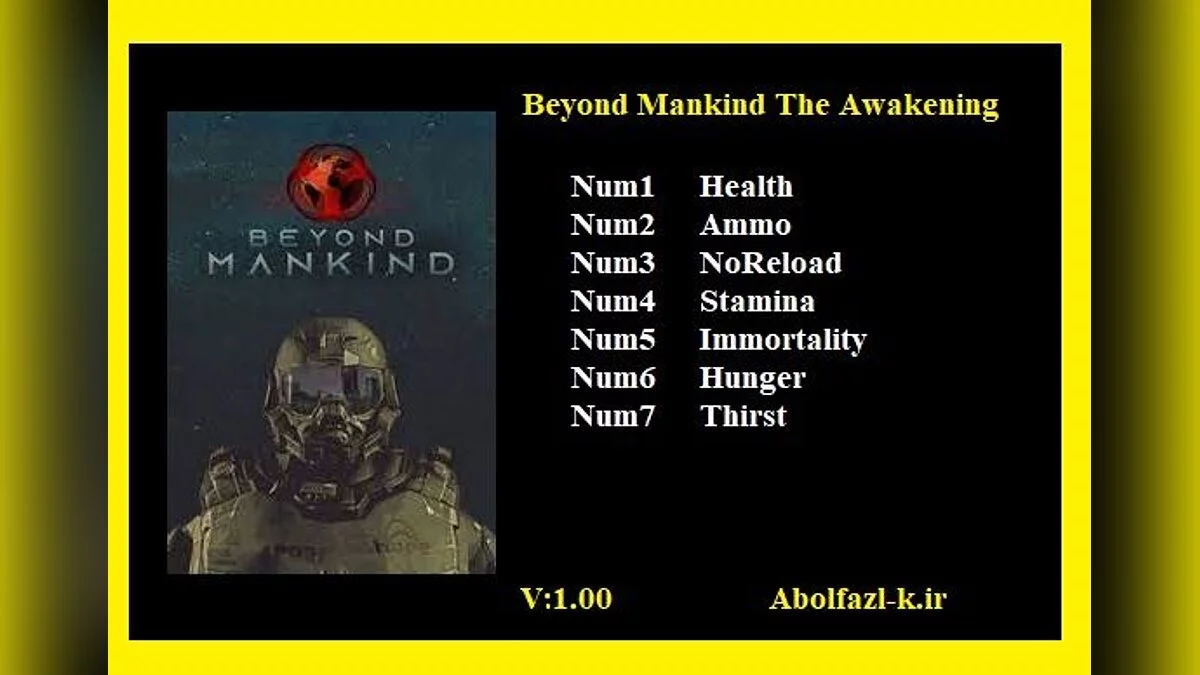 Beyond Mankind: The Awakening — Трейнер (+7) [1.0.0]