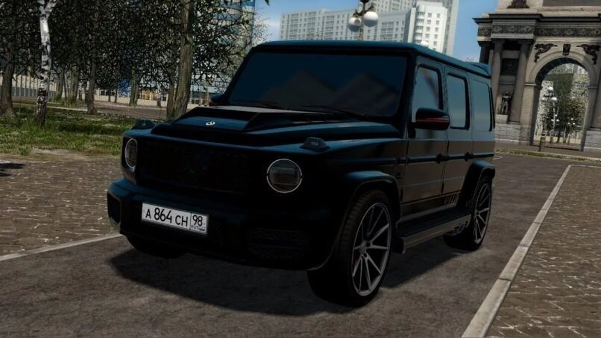 City Car Driving — Mercedes-Benz G63 AMG Brabus (W464)