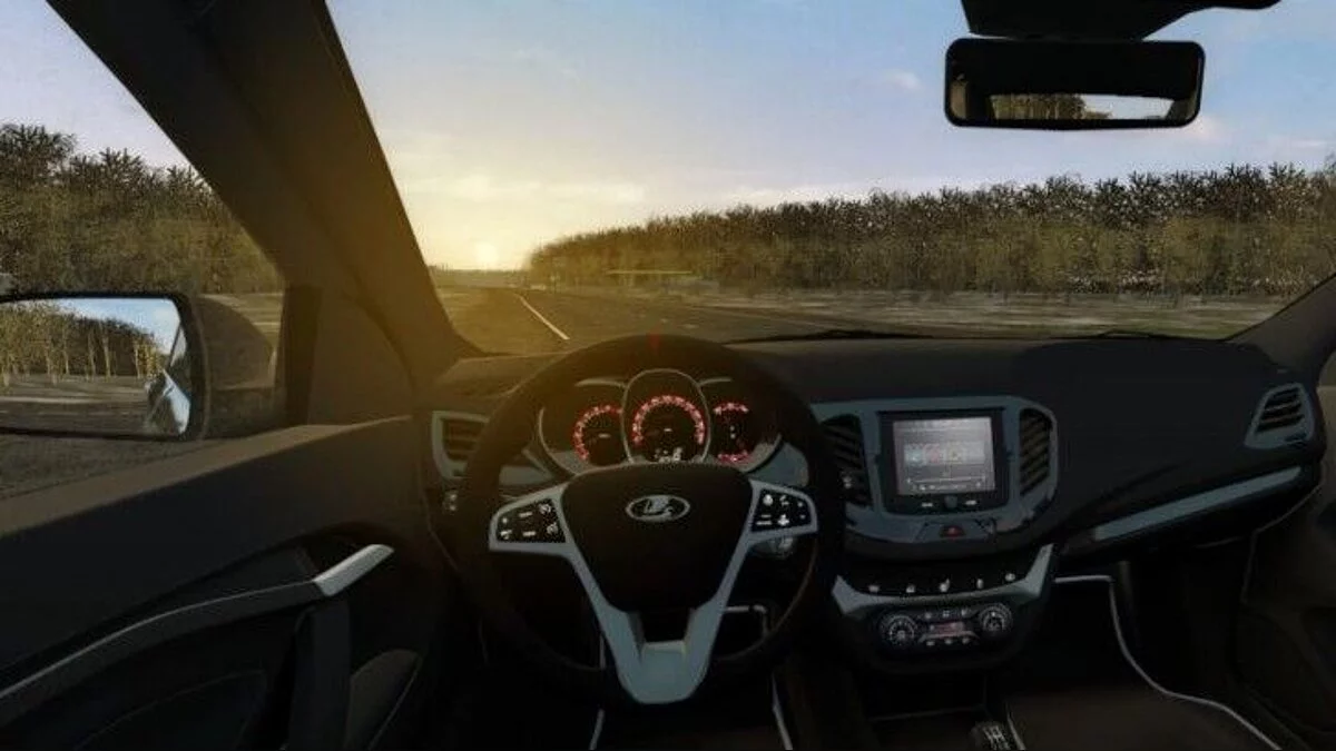 City Car Driving — Lada Vesta Sport 1.8