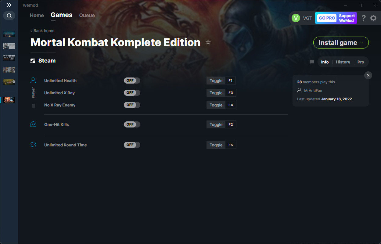 Файлы для Mortal Kombat: Komplete Edition (Mortal Kombat Komplete Edition)  - трейнеры, моды, сохранения, патчи