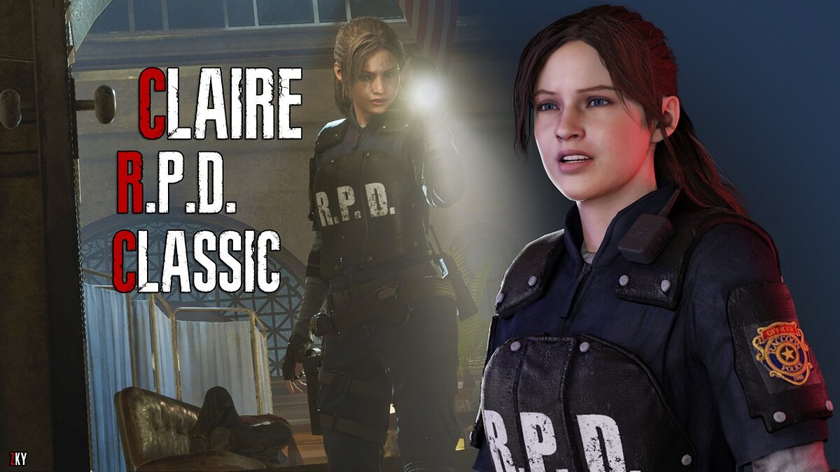 Resident Evil 2 — Классическая униформа Клэр