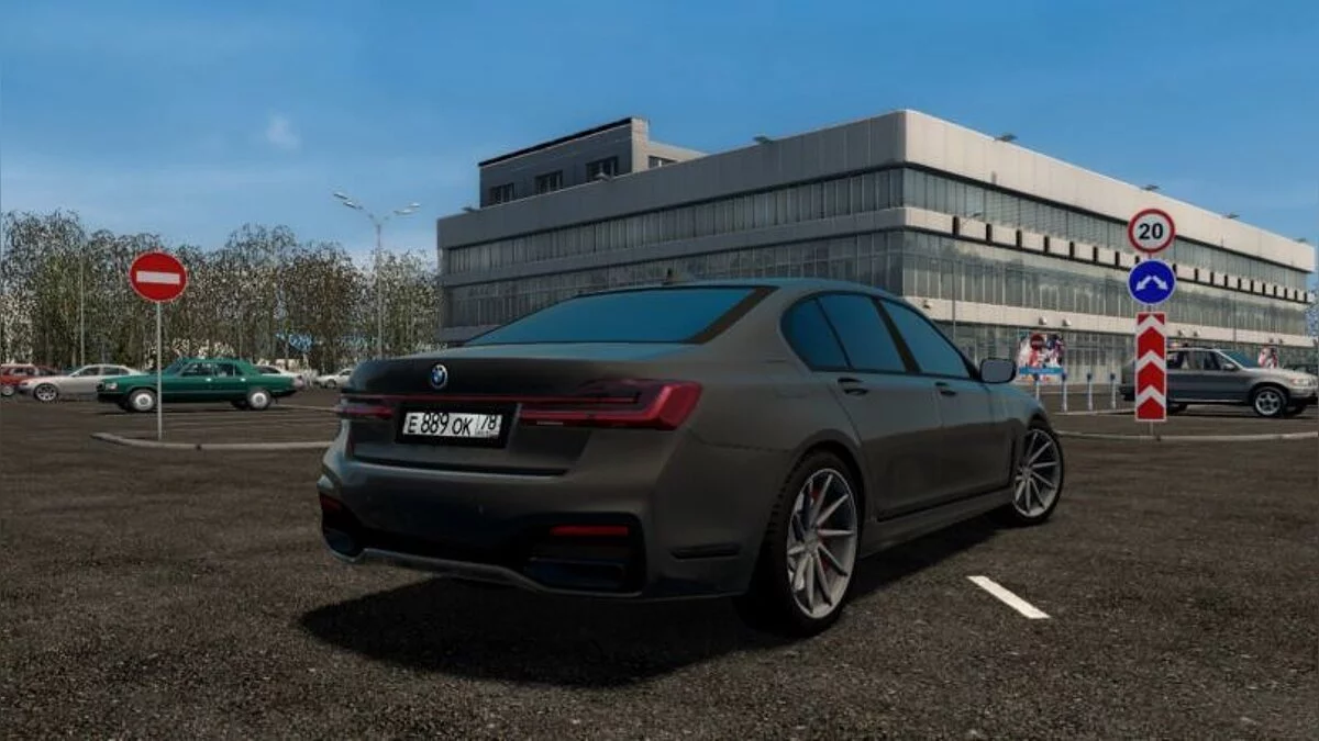 City Car Driving — BMW 750i M-Sport (G11) 2019