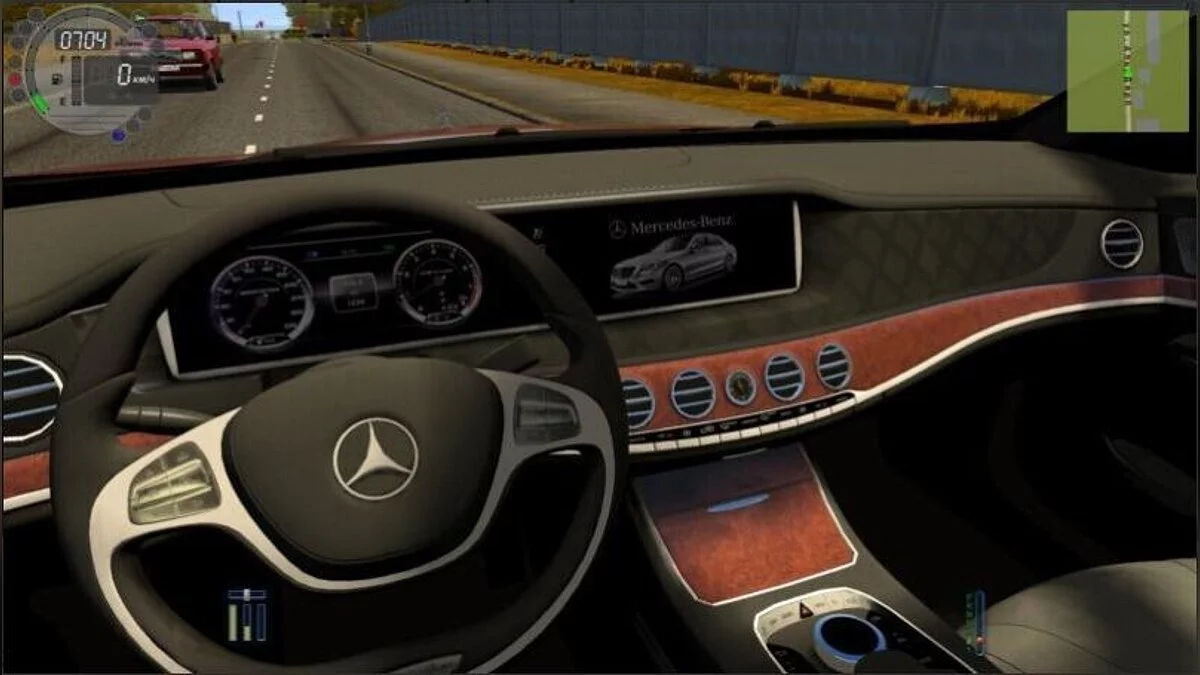 City Car Driving — Mercedes-Benz S63 AMG
