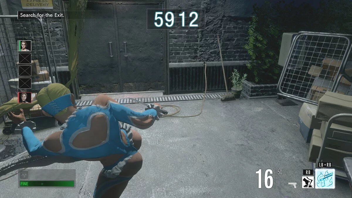 Resident Evil: Resistance — Мика из игры Street Fighter 5 вместо Джилл