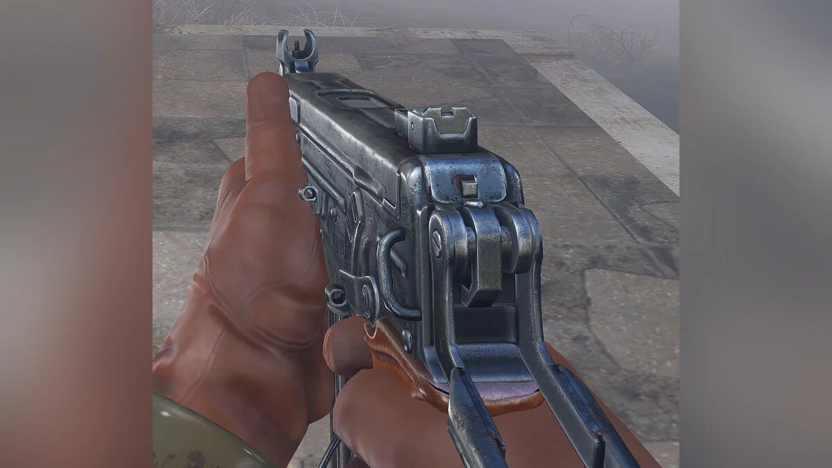 Fallout 4: Game of the Year Edition — Пистолет-пулемет ОЦ-02 «Кипарис»