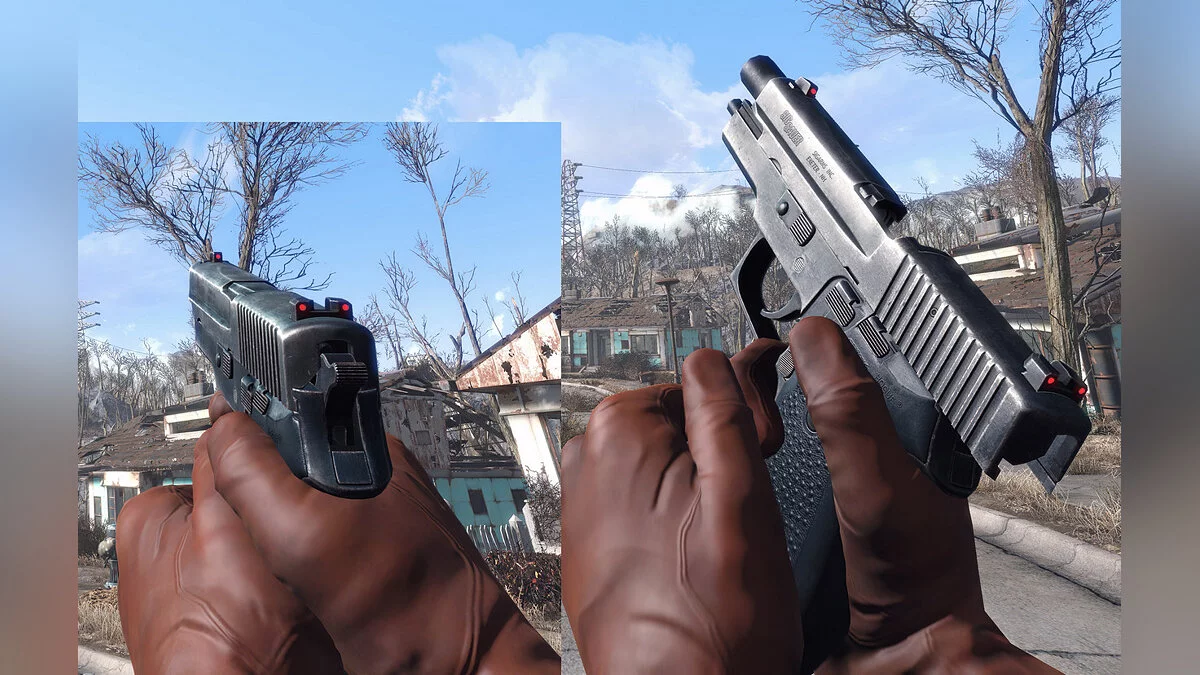 Fallout 4: Game of the Year Edition — Пистолет Sig P220