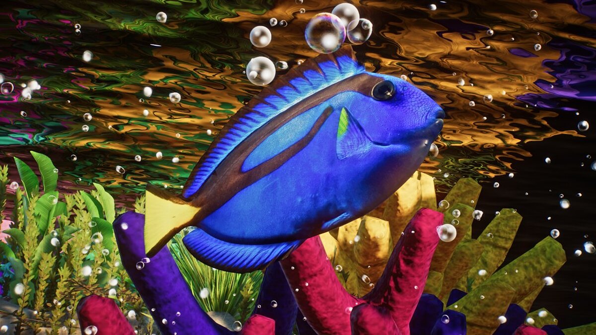 Planet Zoo — Королевский синий хвостовик — новые виды