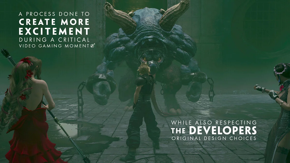 Final Fantasy VII Remake — Новая музыка при битве с Абзу