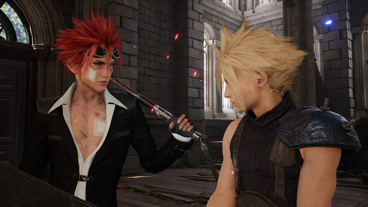 Final Fantasy VII Remake — Раненый Рено