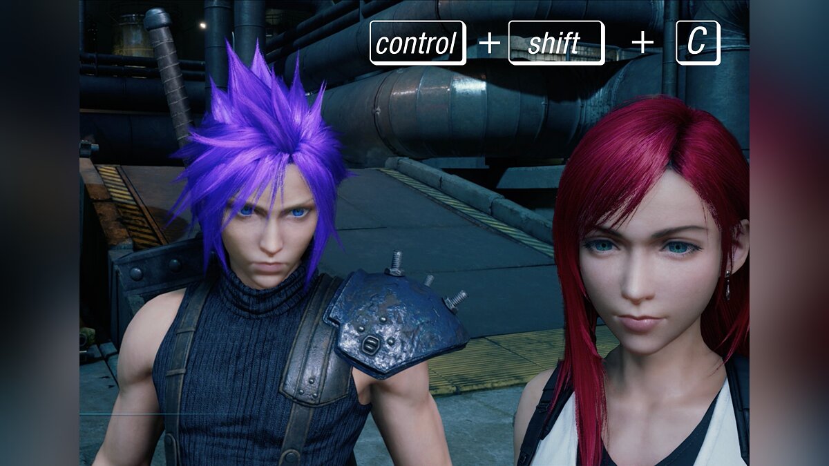 Final Fantasy VII Remake — Набор для настройки волос и глаз