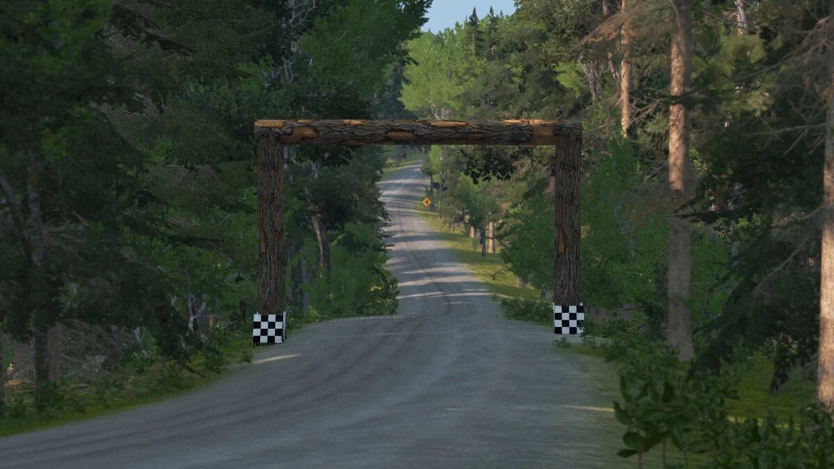 BeamNG.drive — Карта Gravel Rally 1.0