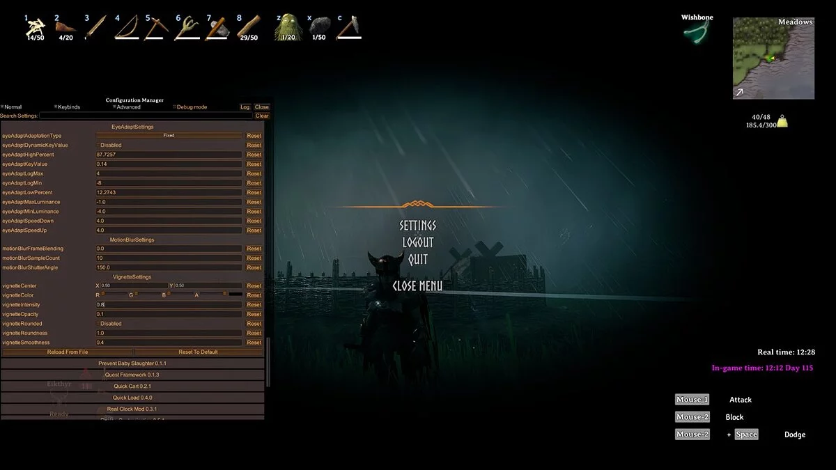Valheim — Эффекты постобработки