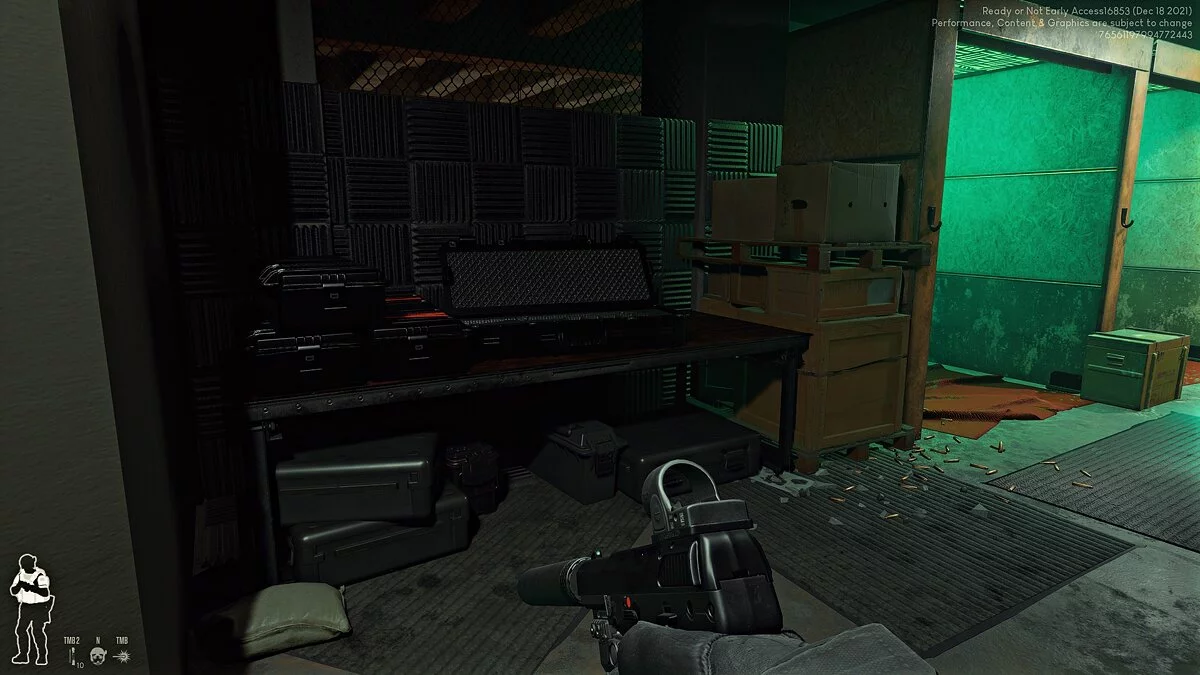 Ready or Not — Черная рамка для прицела FN Five Seven