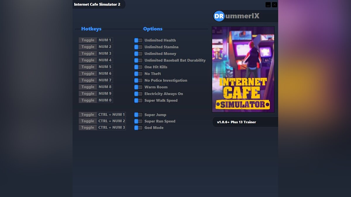 Internet Cafe Simulator 2 — Трейнер (+13) [Game Version: v1.0.6+]