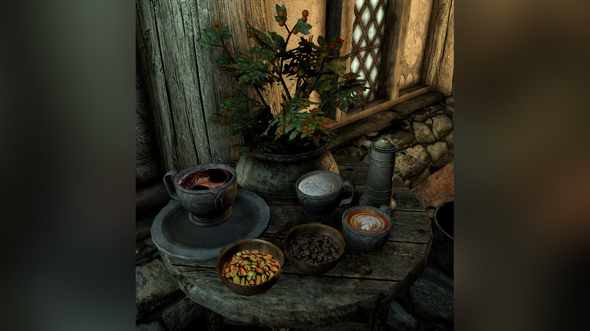 Elder Scrolls 5: Skyrim Special Edition — Тамриэльский кофе и чай